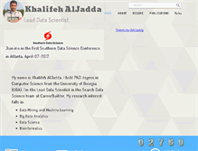 Tablet Screenshot of aljadda.com